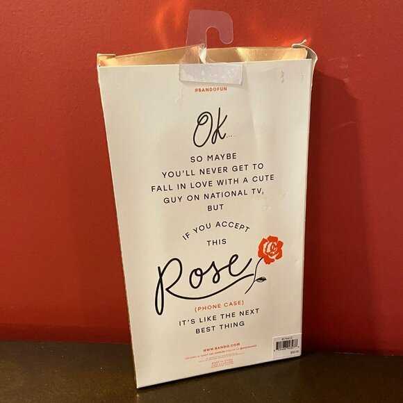 ⭐4 FOR $20⭐ ban.do "Rose" Silicone Phone Cover for iPhone 6/6S - NEW - Picture 2 of 3